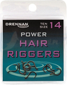 Haczyki Drennan power hair riggers 12 - 10szt