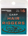 Haczyki Drennan hair riggers 10 - 10szt