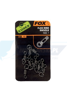 FOX Edges Flexi Ring Swivel krętlik z kółkiem size 7