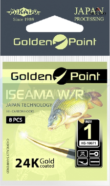 MIKADO HACZYK GOLDEN POINT - ISEAMA W/R Nr. 10 GB - torebka 10szt