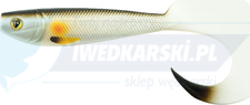 FOX RAGE przynęta gumowa Pro Grub 8cm / 3" Silver Baitfish BULK