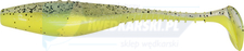 DRAGON Belly Fish PRO 3.5"/8,5cm 3szt. SUPER YELLOW/CLEAR black glitter