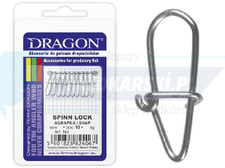 DRAGON Agrafki wędkarskie Spinn Lock 10mm nr14