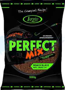 LORPIO Zanęta perfect mix ROACH BLACK 3000g