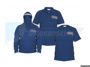 SHIMANO  zestaw odzieży: Bluza, T-shirt, Polo rozmiar M kolor Niebieski
