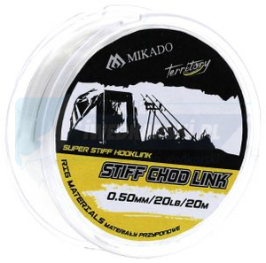 MIKADO LINKA PRZYPONOWA - STIFF CHOD LINK 20LBS 0,5mm - 20M op.  1szt.
