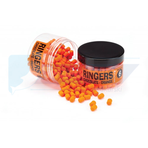 Dumbells wafters orange chocolate 6mm RINGERS