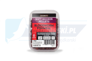SONUBAITS miękki pellet haczykowy Soft Hooker Pellet – Bloodworm 6mm