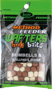 LORPIO DUMBELLS zbalansowane Shellfish & Shrimp 8mm 15g  - Przyneta Method Feeder wafters
