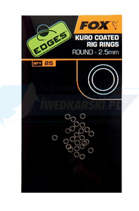 FOX Edges Kuro O Rings 2.5mm Small x 25pc