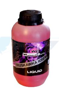 WARMUZ BAITS Truskawka Krem Liquid 500ml